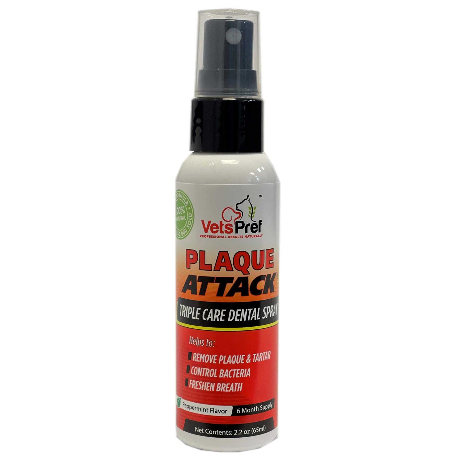 Plaque Attack Pet Dental Spray - Healthber