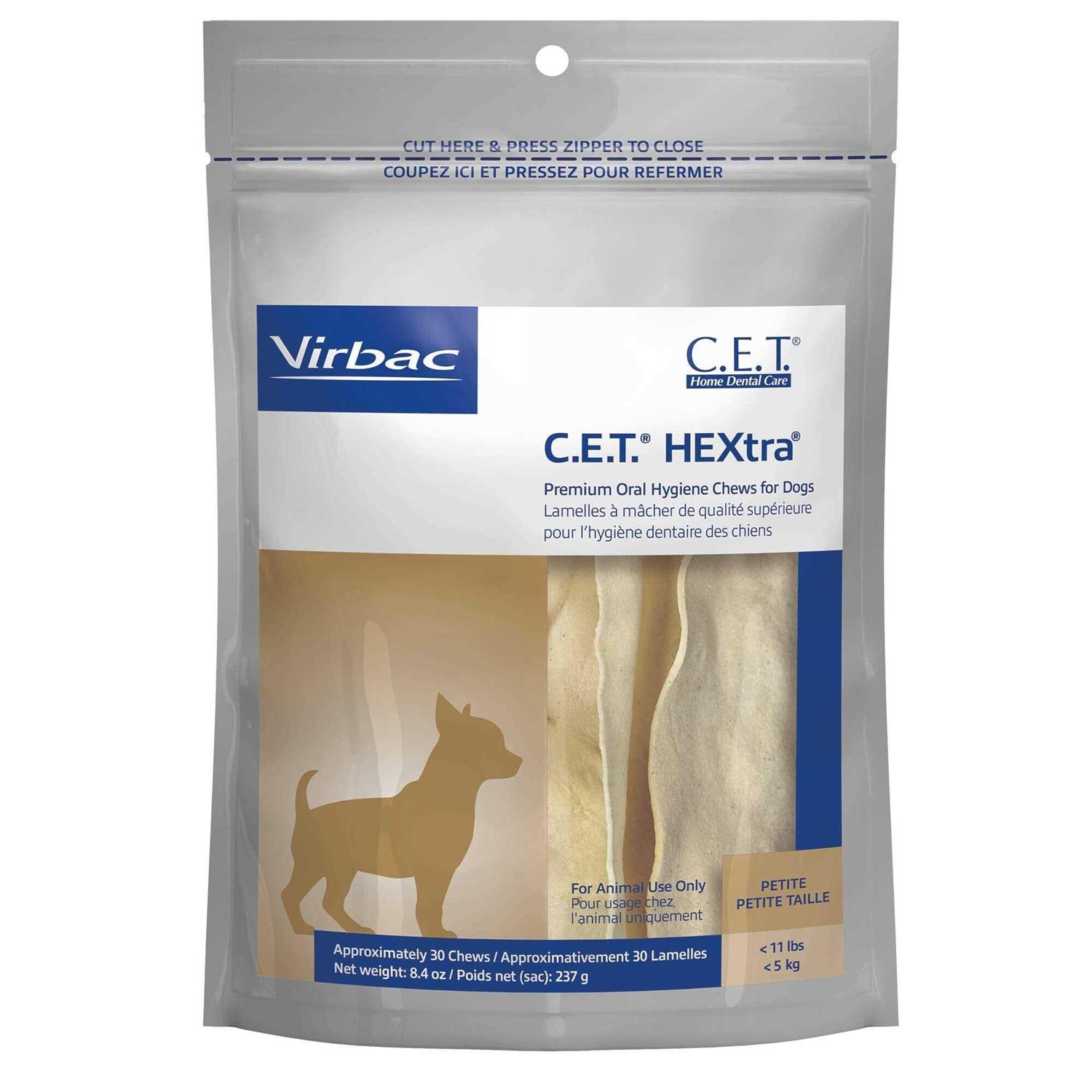 Virbac C.E.T. HEXtra Premium Chews Dogs - Healthber