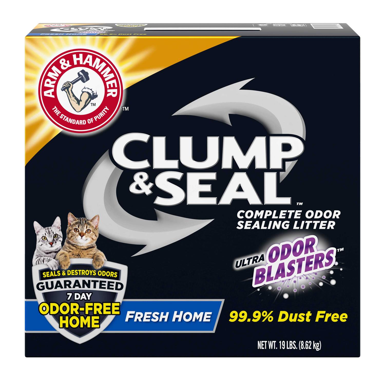 Arm & Hammer Clump & Seal Fresh Home Cat Litter - Healthber