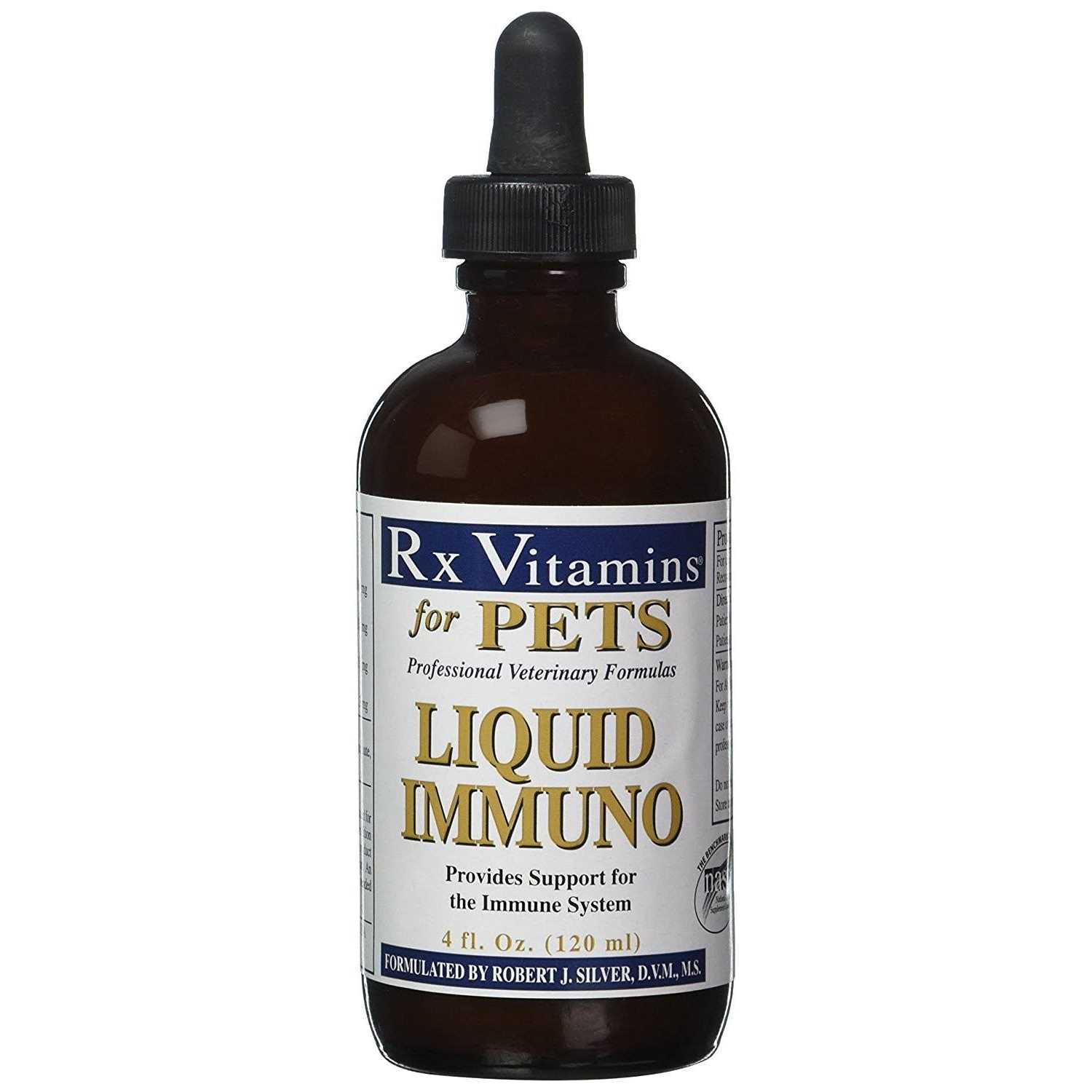 Rx Vitamins Liquid Immuno for Pets - Healthber