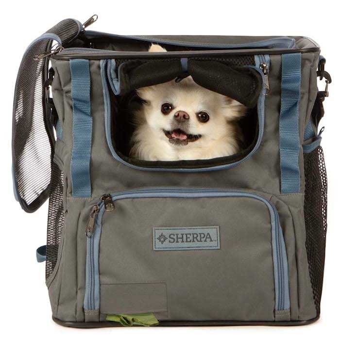 Sherpa Trek Tote 2-in-1 Pet Backpack & Tote for Cats & Dogs - Healthber