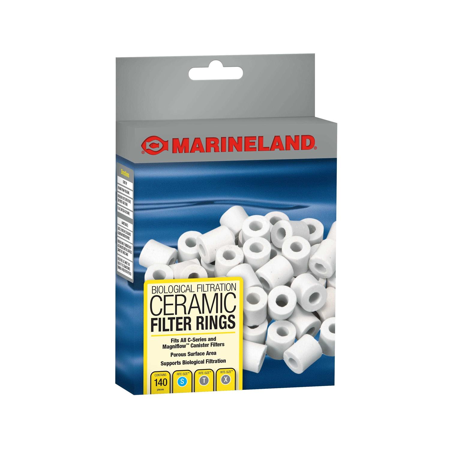 Marineland Biological Filtration Ceramic Filter Rings for C-Series & Magniflow Canister Filters - Healthber