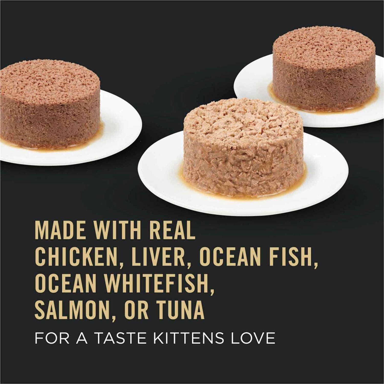Purina Pro Plan Focus Kitten Favorites Wet Kitten Food Variety Pack - Healthber