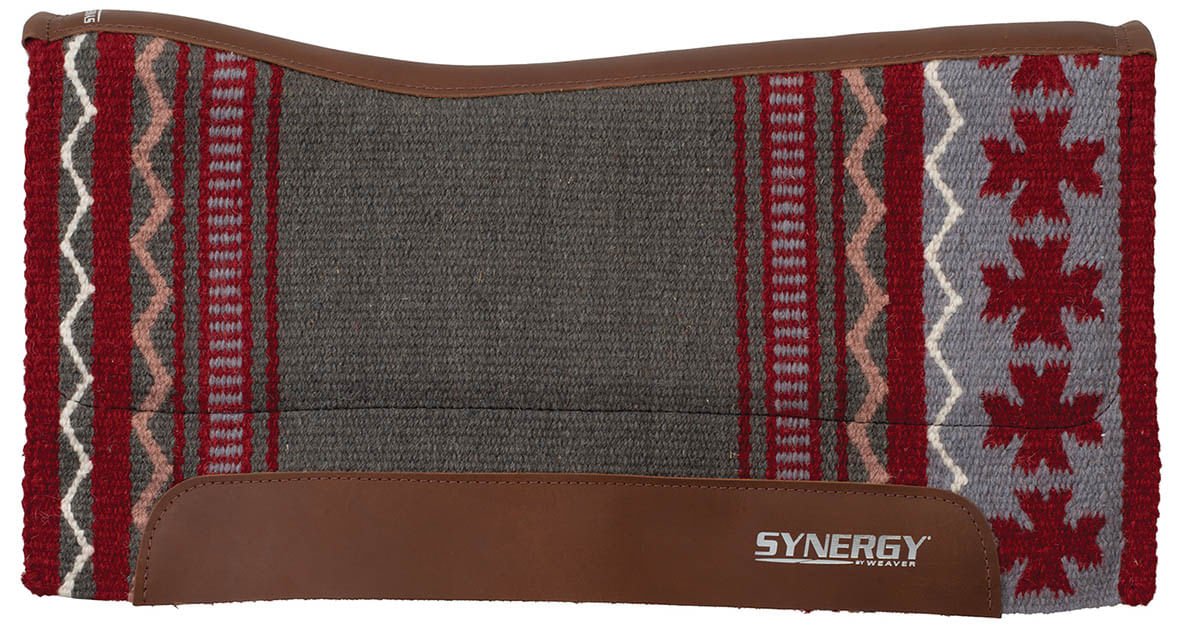 Synergy Contoured Performance Clover Saddle Pad - Healthber