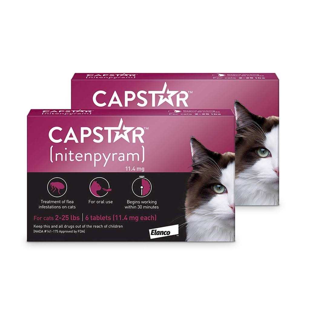 Capstar Flea Tablets for Cats 2-25 lbs - Healthber