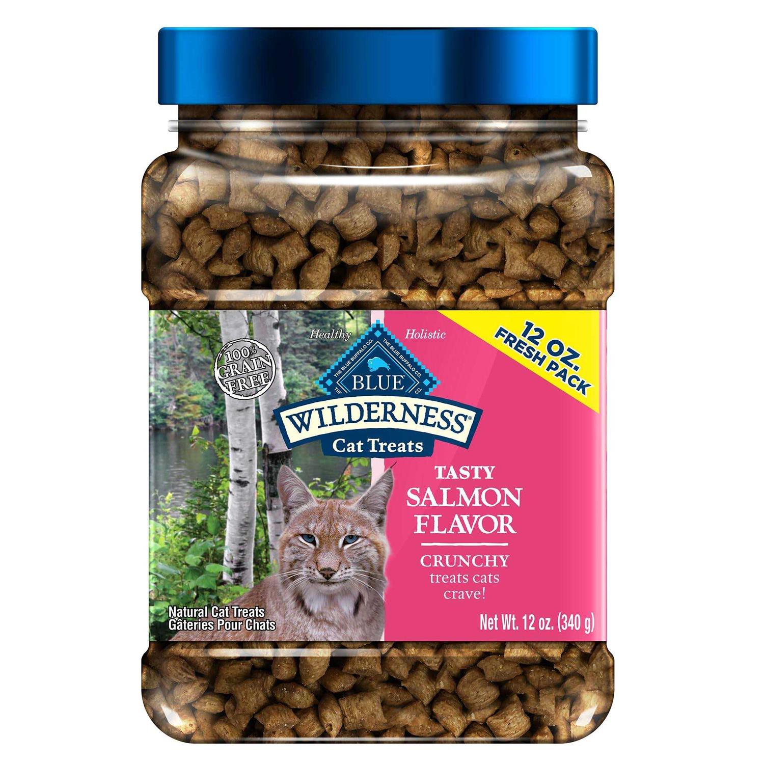 Blue Buffalo Wilderness Crunchy Cat Treats - Healthber