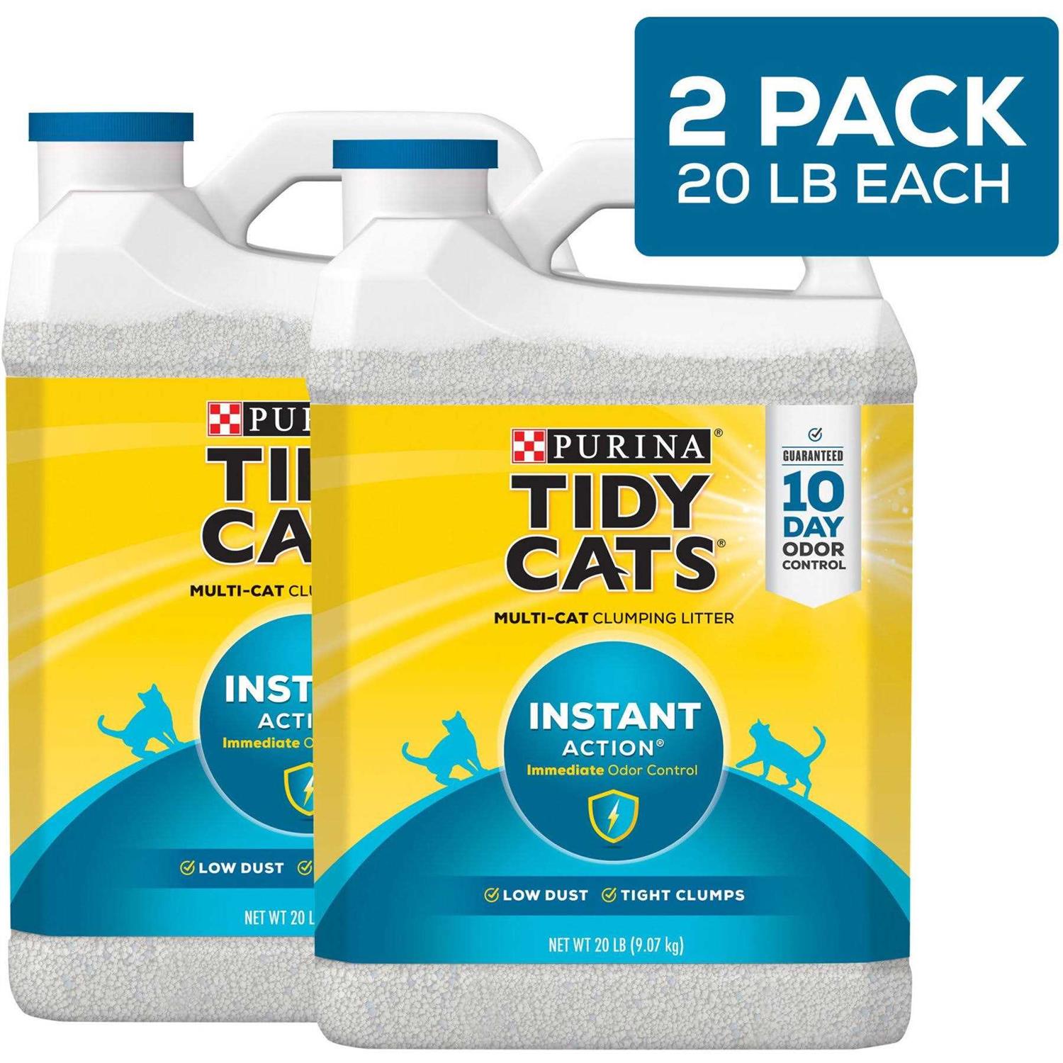 Tidy Cats Instant Action Clumping Cat Litter - Healthber