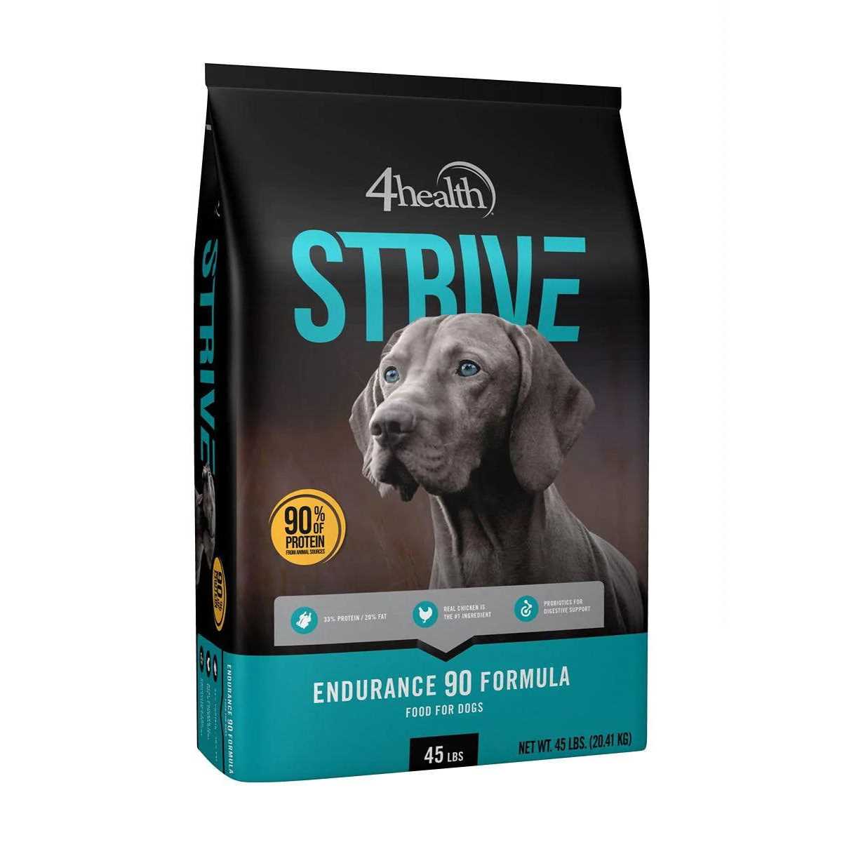 4health 9696 Strive Endurance 90 Formula Dry Dog Food - Healthber