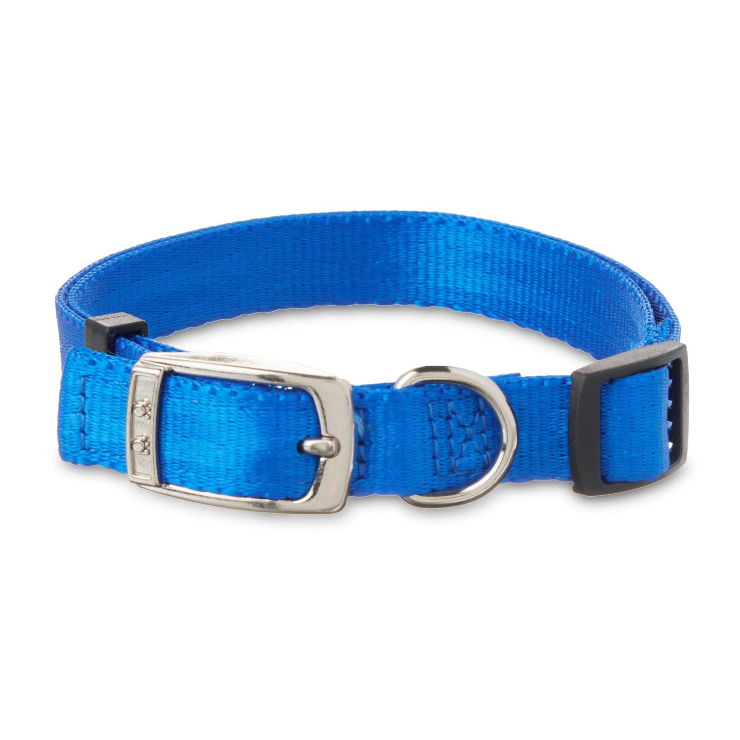 Vibrant Life Solid Dog Collar with Metal Buckle - Healthber