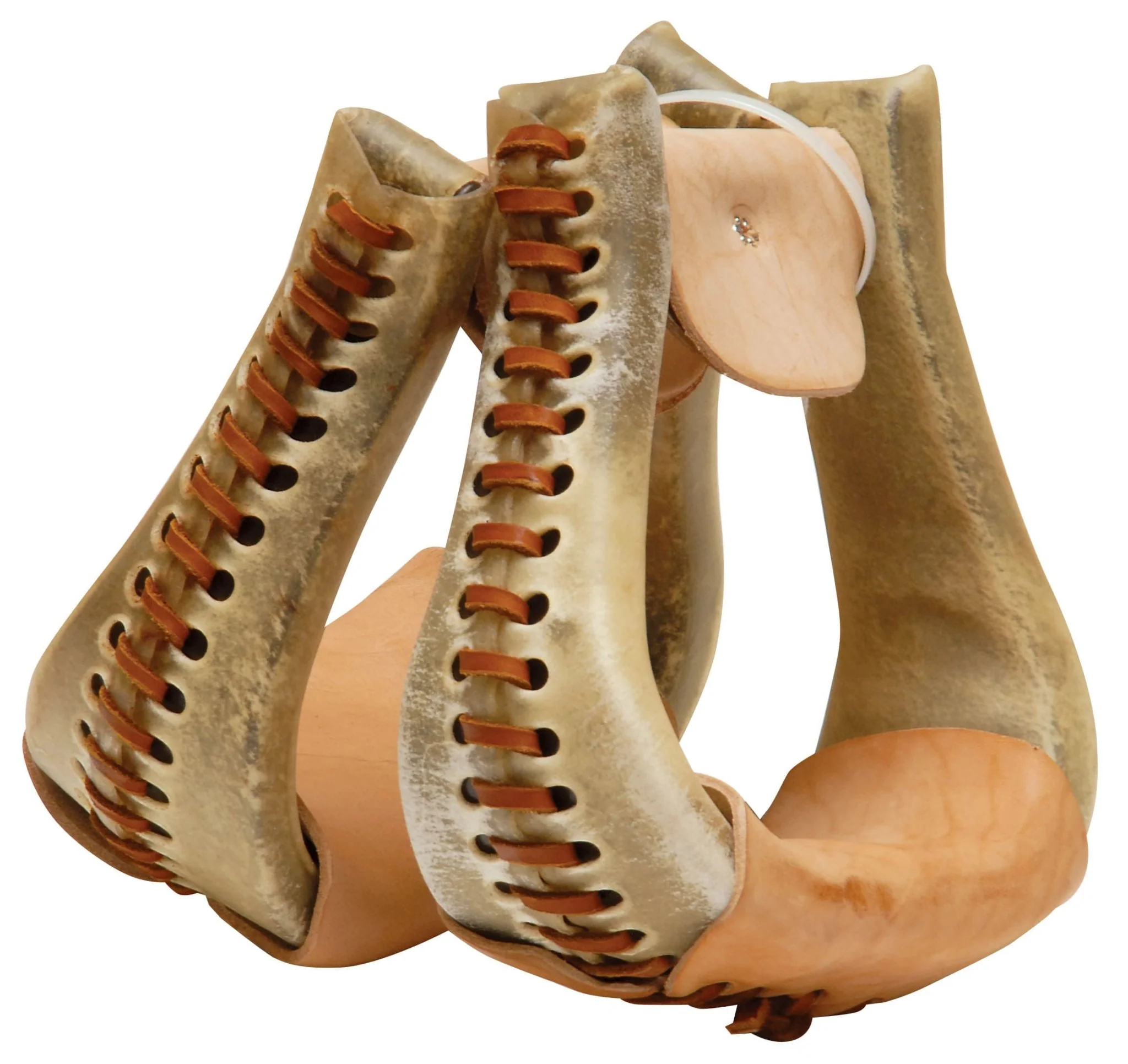 Rawhide Bell Bottom Stirrup - Healthber
