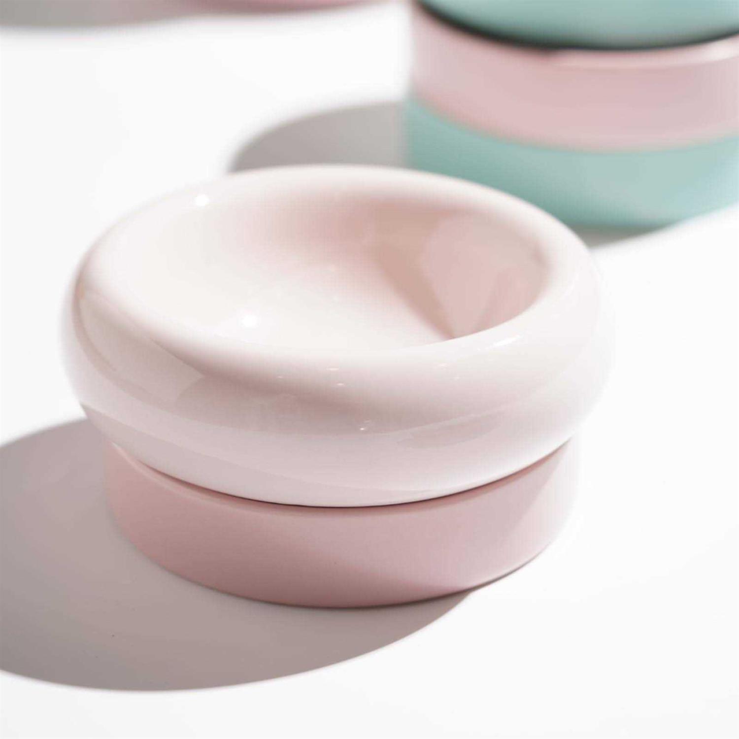 MS!MAKE SURE Cat Bowls Ceramic Cat Food Bowl Whisker Fatigue Cat Bowl - Healthber
