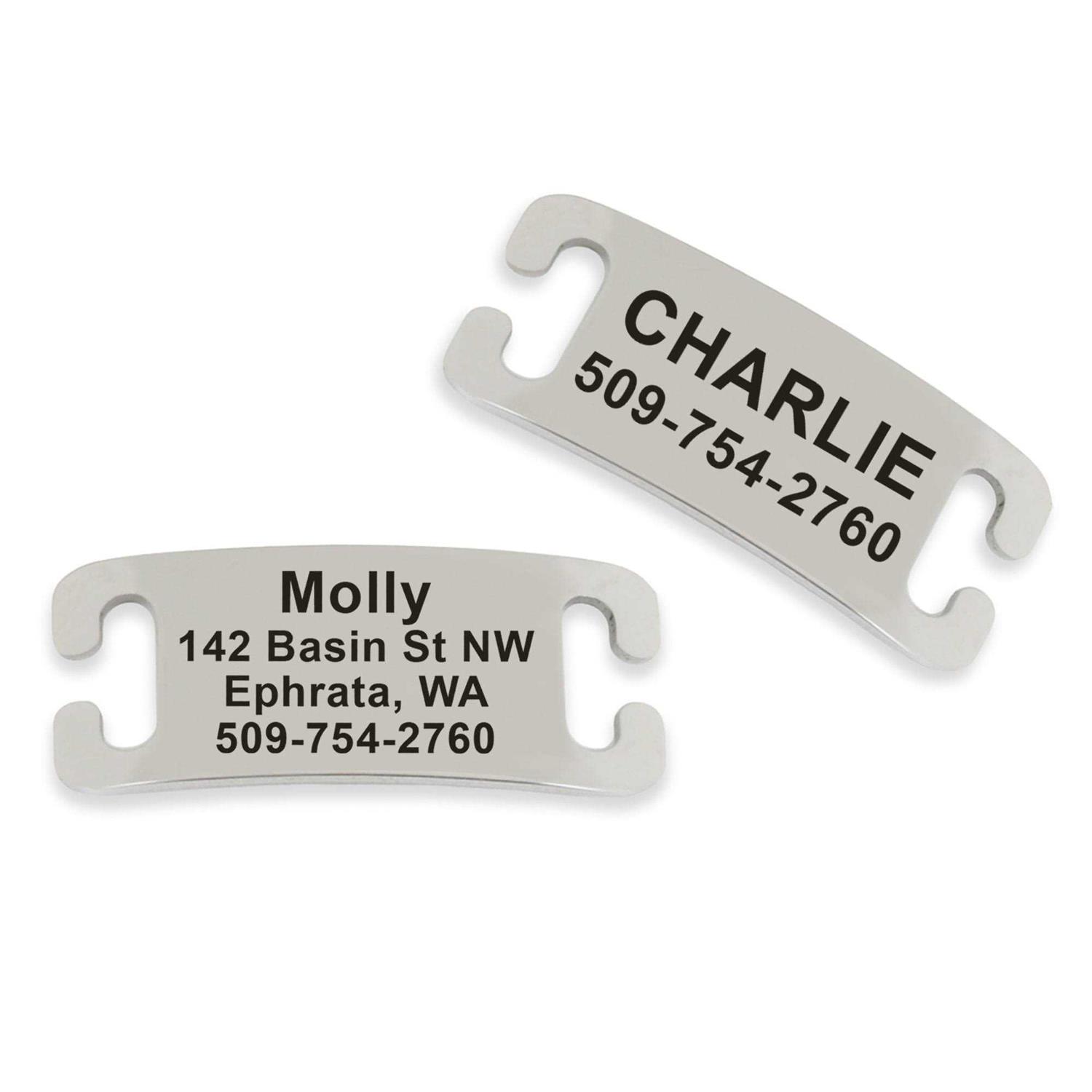 Frisco Stainless Steel Slide-On Personalized Dog & Cat Tag - Healthber