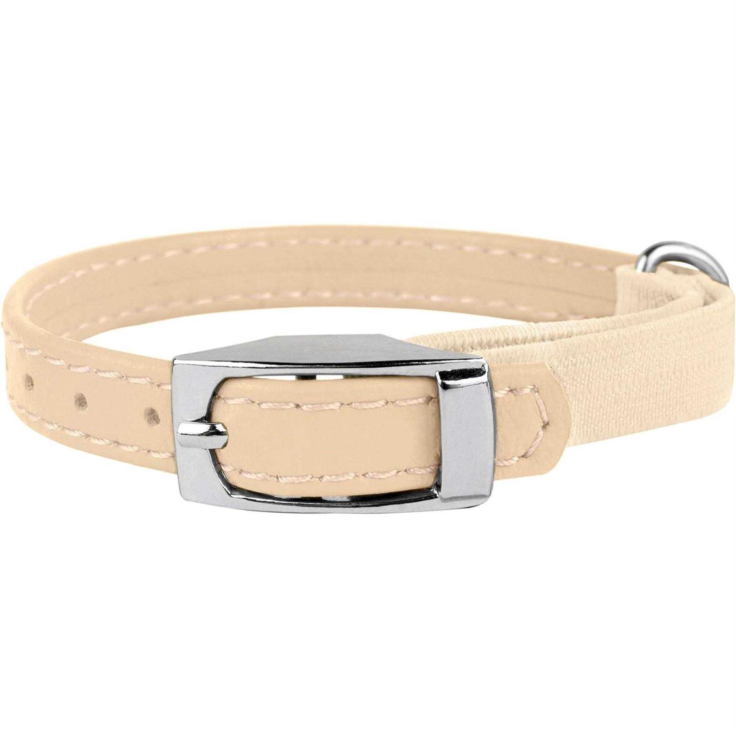 CollarDirect Leather Cat Collar with Bell Kitten Collar, Small and Big Cat Collar for Boy Cats - Healthber