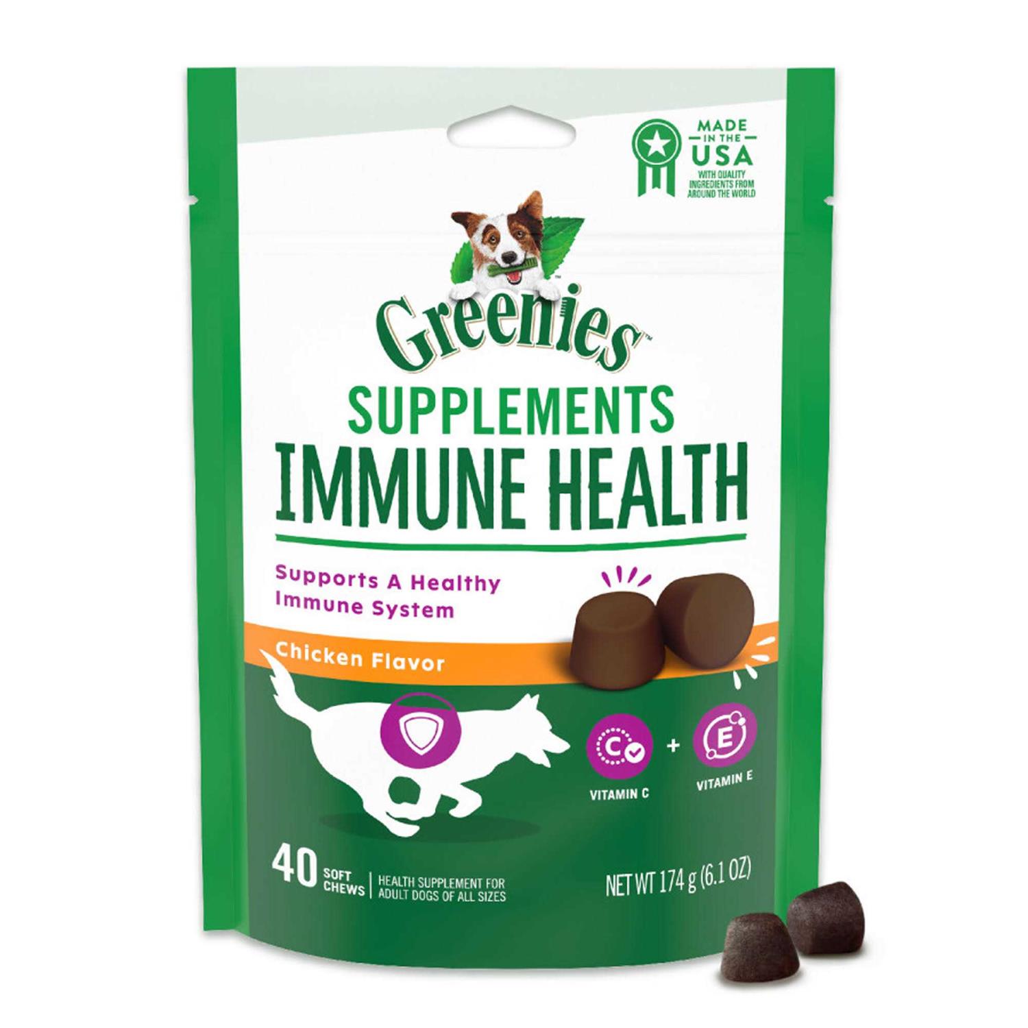 Greenies Immune Health Supplements - Healthber