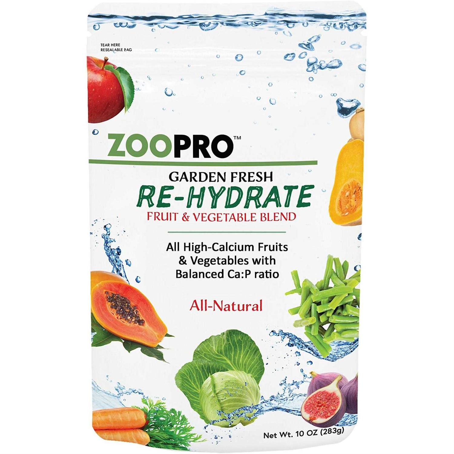 Exotic Nutrition ZooPro Garden Fresh Re-Hydrate Small Pet Treats - Healthber