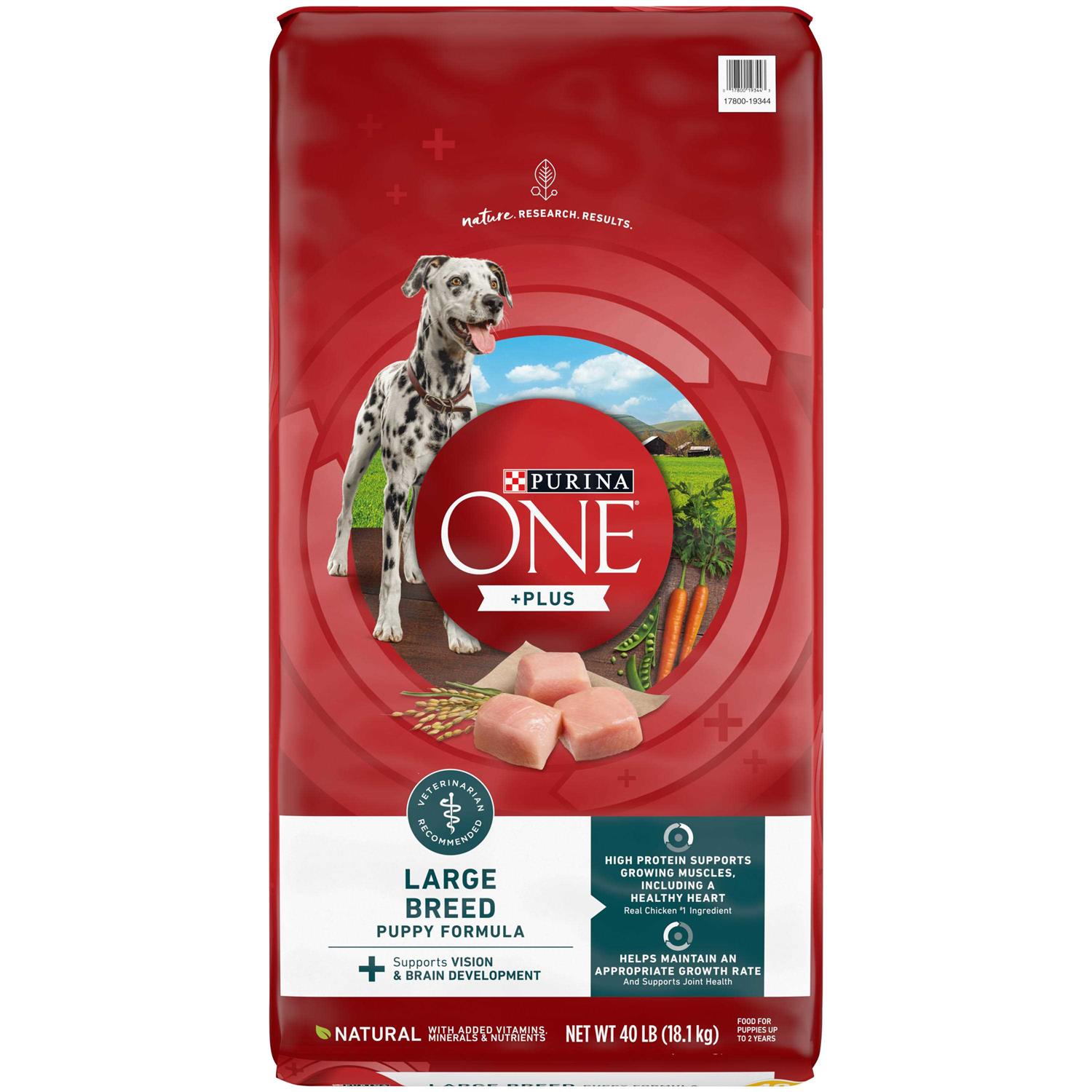 Purina ONE Large Breed Dry Puppy Food - Healthber