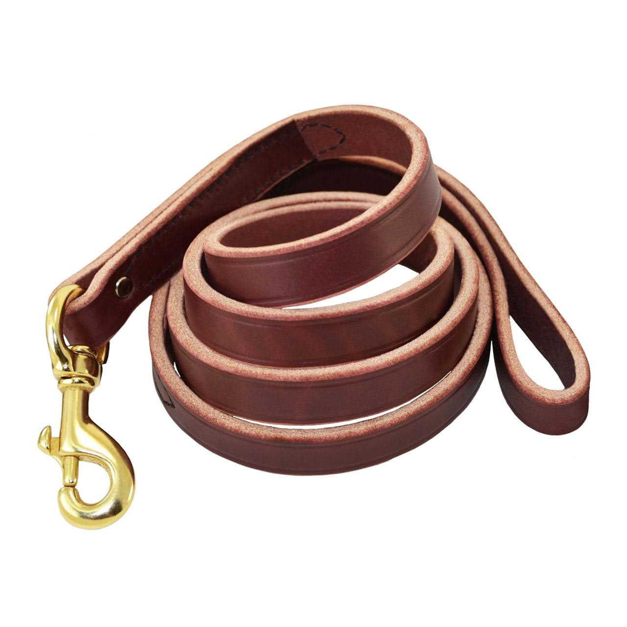 Signature K9 Signature Standard Leather Leash - Healthber
