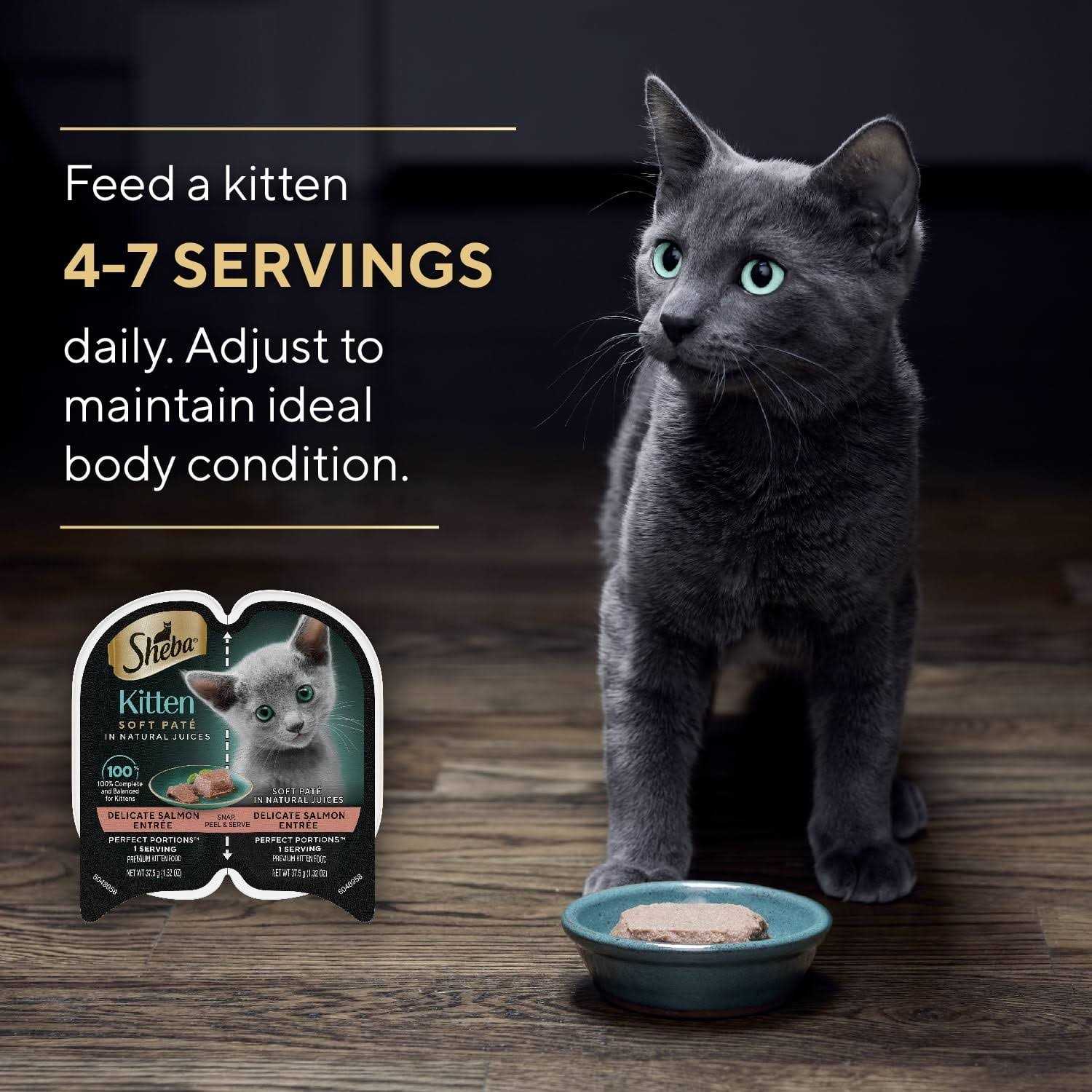 Sheba Perfect Portions Wet Kitten Food Pate - Healthber