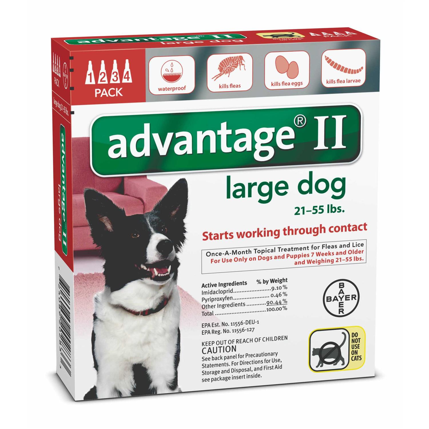 Advantage II for Dogs - Healthber