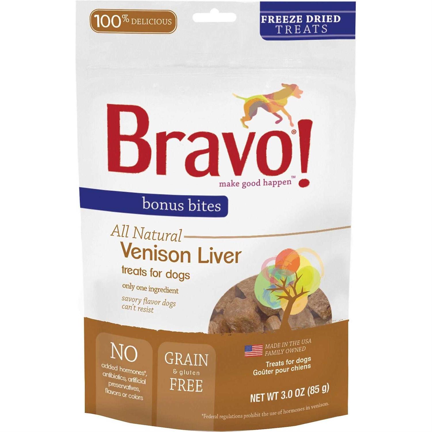Bravo! Bonus Bites Freeze Dried Dog Treats - Healthber