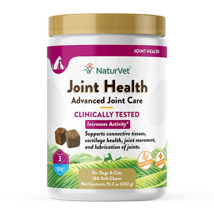 NaturVet Joint Health Soft Chews Level 3 Advanced for Dogs - Healthber