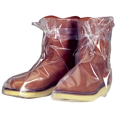 Disposable Poly Boot Covers, box of 50 - Healthber