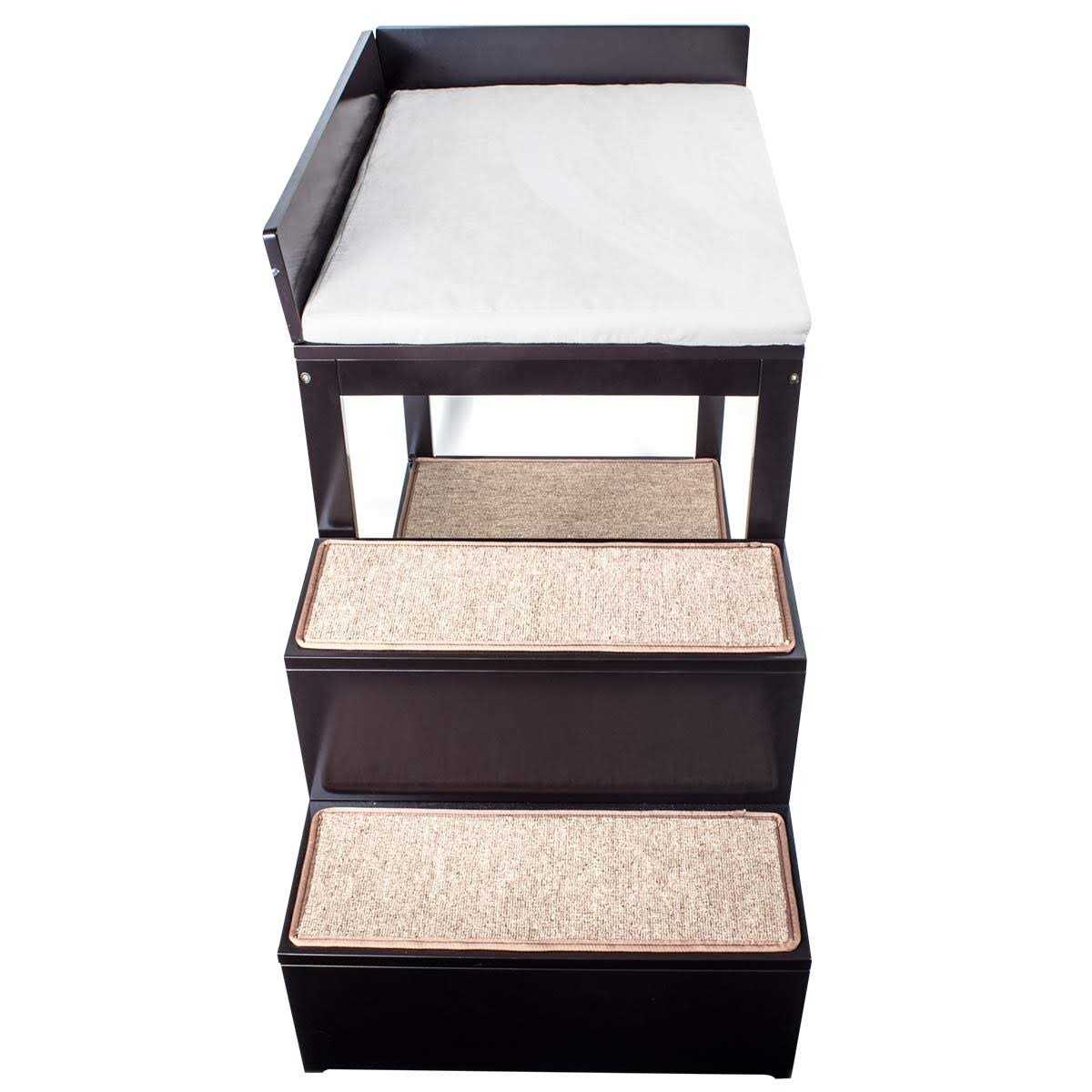 Penn-Plax DOGF60 Buddy Bunk Multi-Level Bed & Step System for Dogs Cats - Healthber