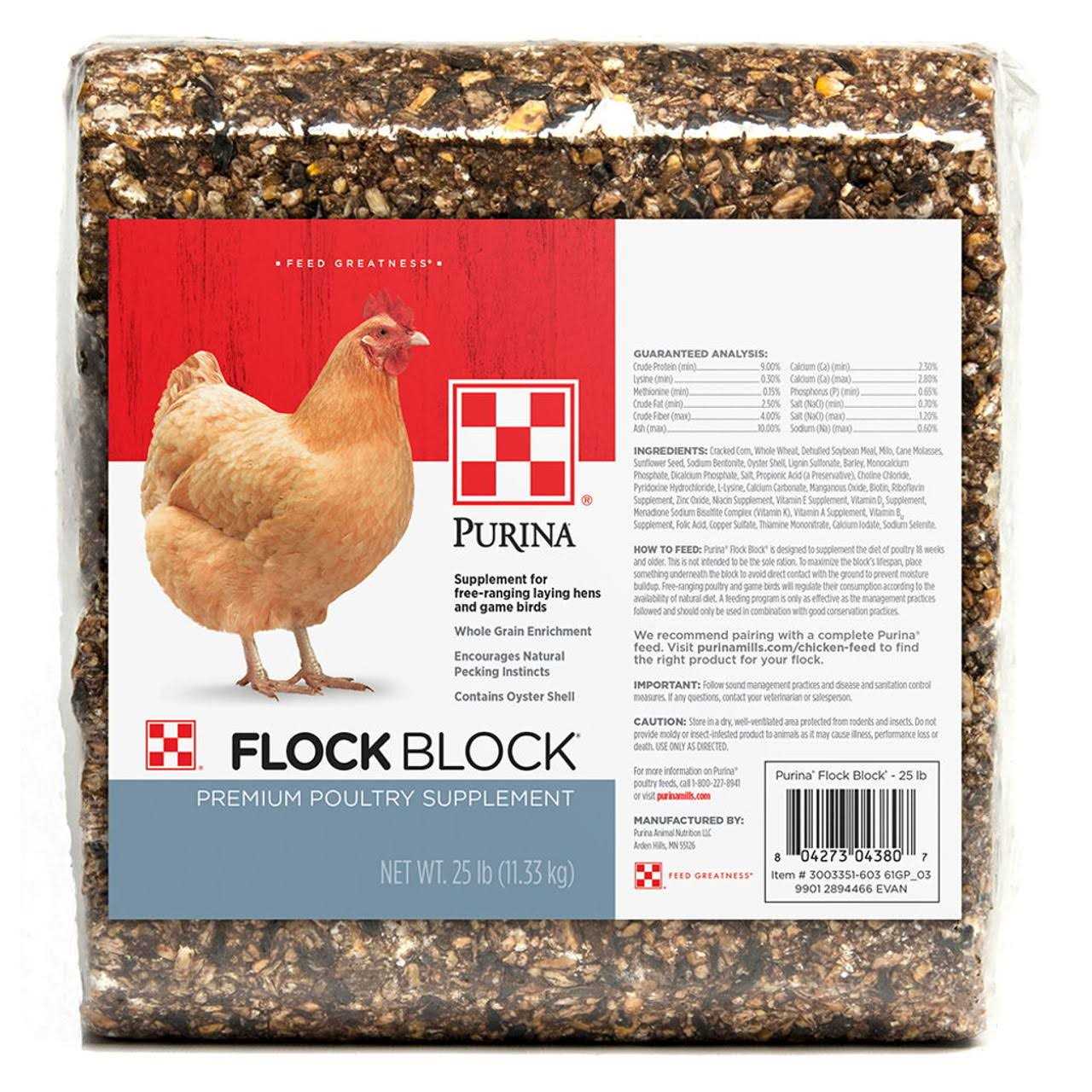 Purina Flock Block - Healthber
