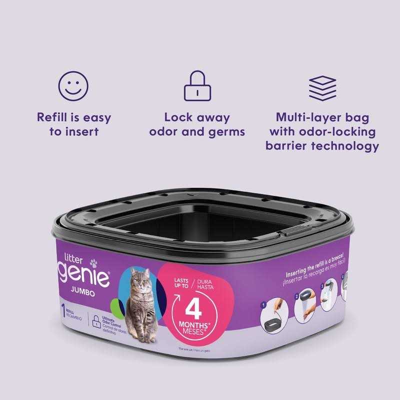 Litter Genie Jumbo Refill - Healthber