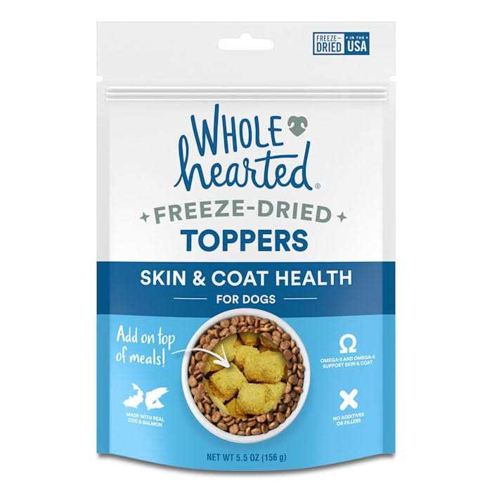 WholeHearted Freeze-Dried Health Dog Food Toppers - Healthber