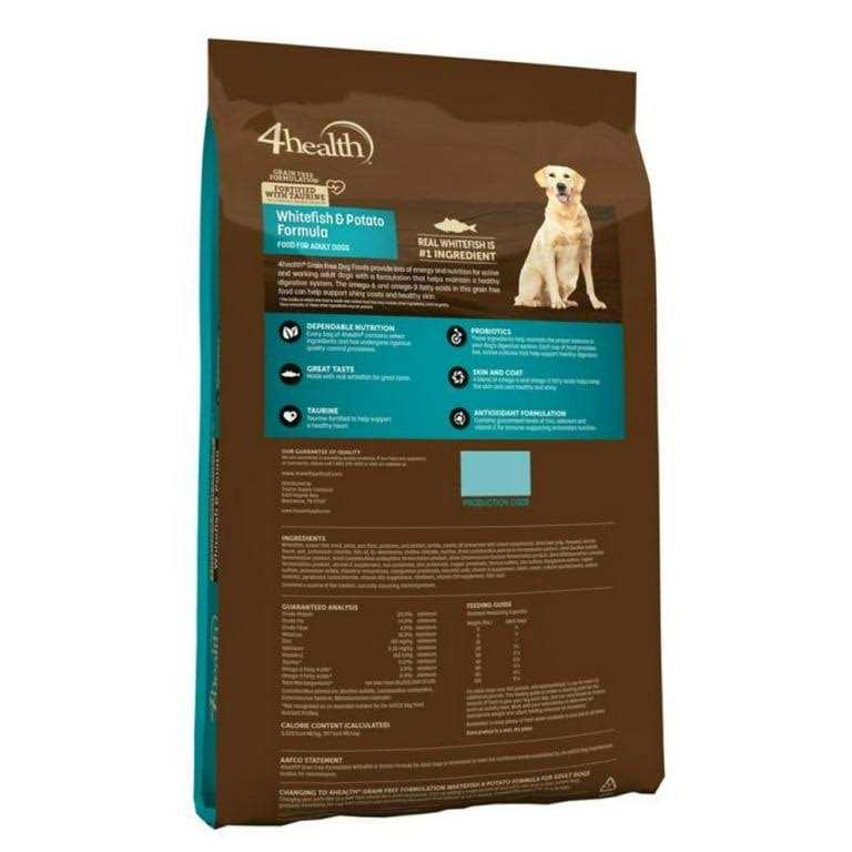 4health Tractor Supply Company Grain Free Adult Dog Food - Healthber