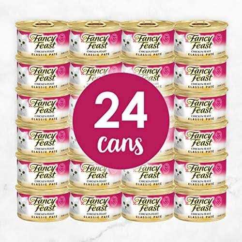 Fancy Feast Classic Pate Chicken Feast Wet Cat Food - Healthber