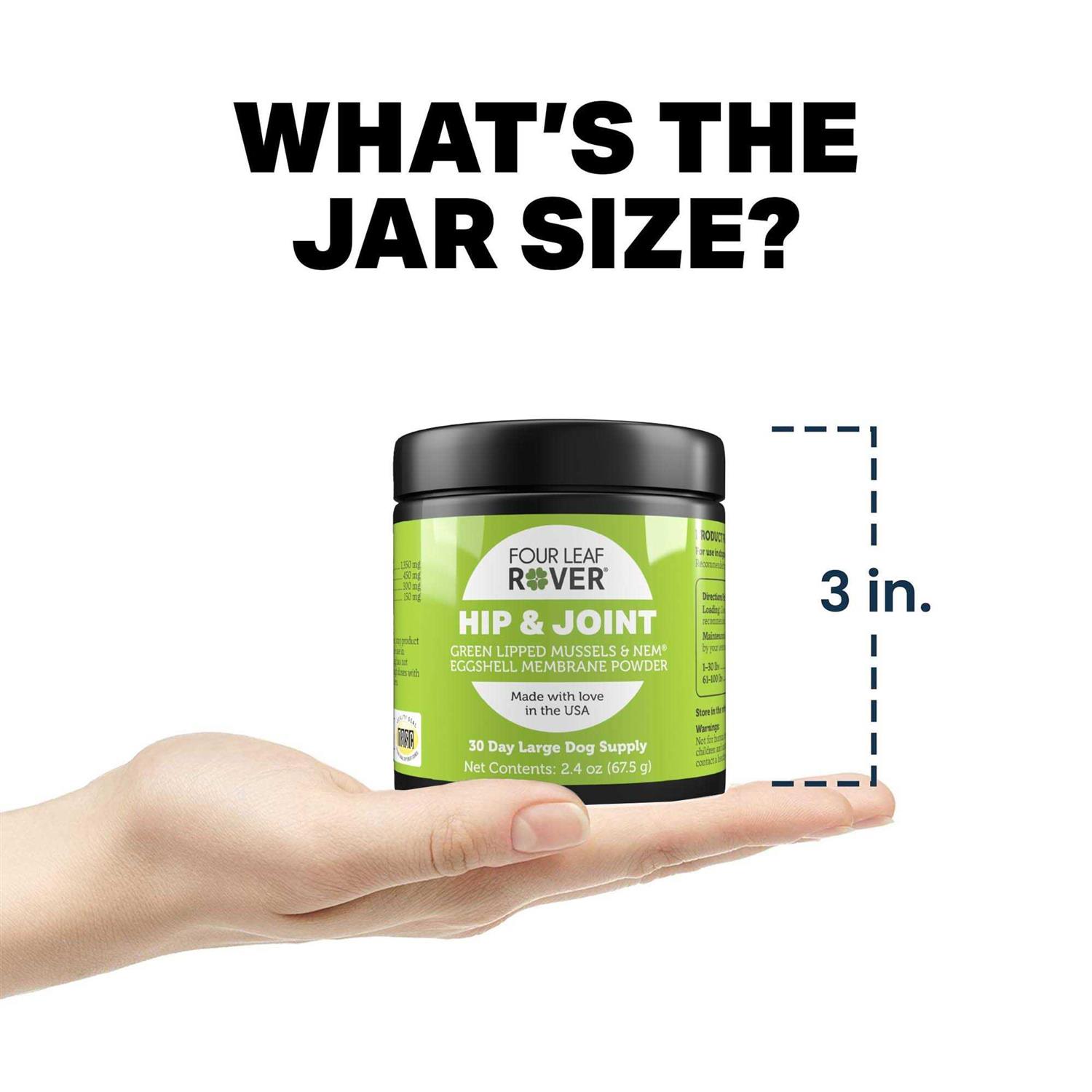 Four Leaf Rover Hip & Joint - Healthber