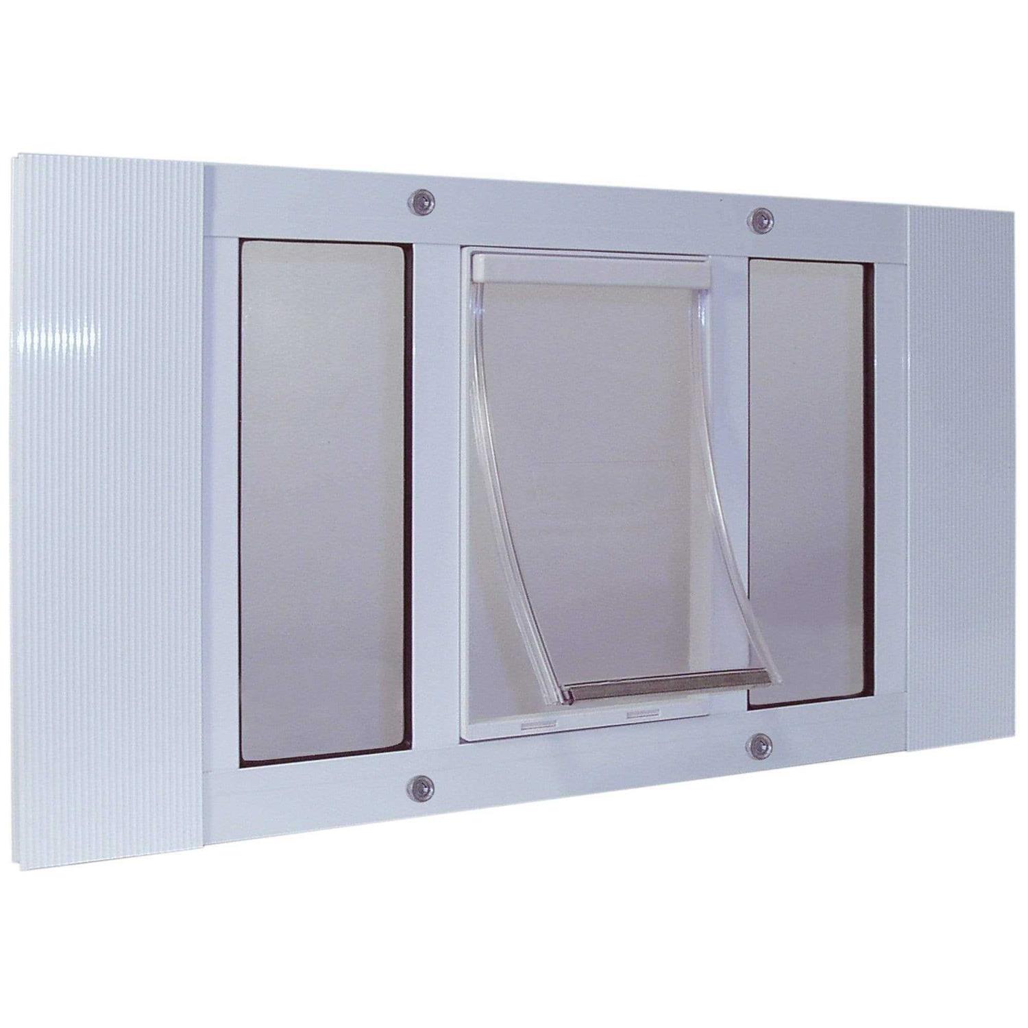 Ideal Pet Products Aluminum Sash Window Pet Door - Healthber