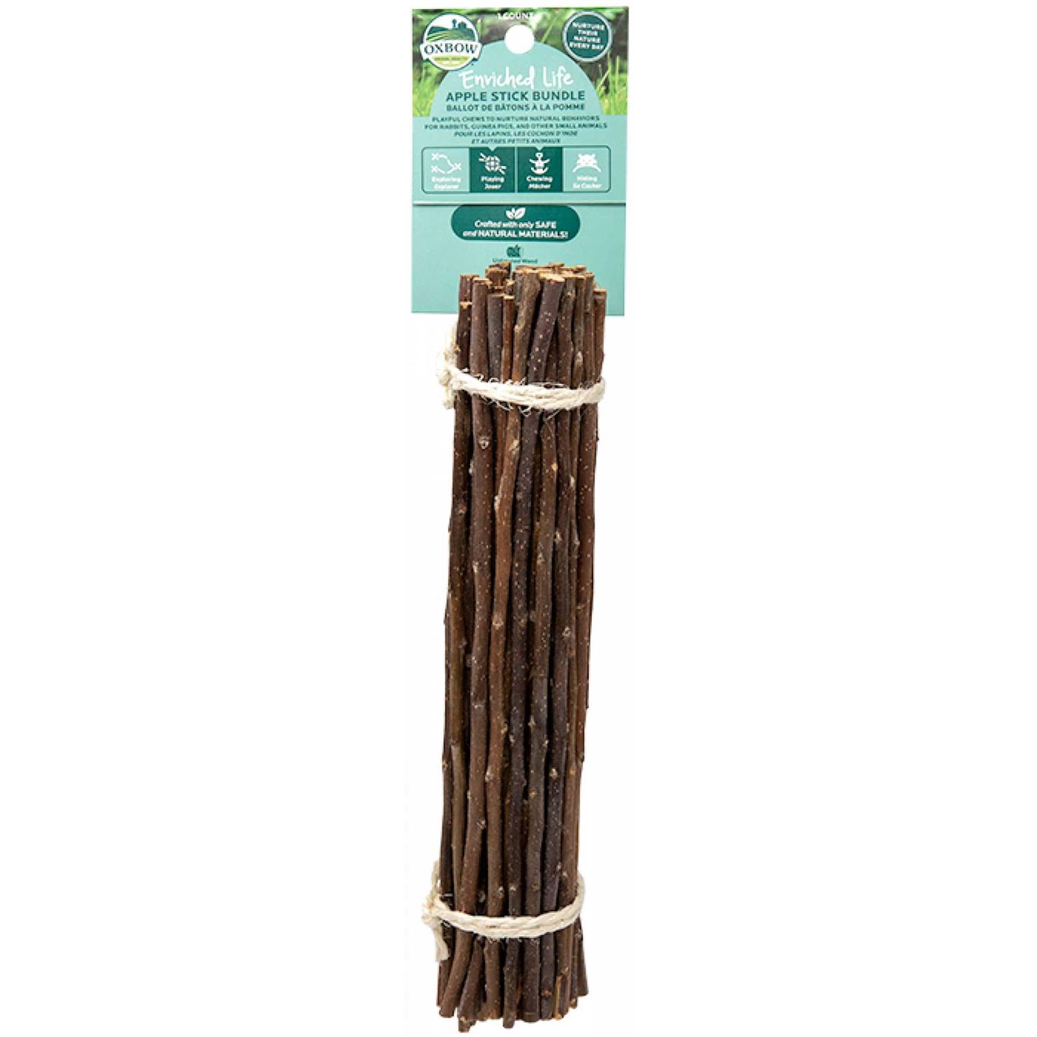 Oxbow Enriched Life Apple Stick Bundle - Healthber