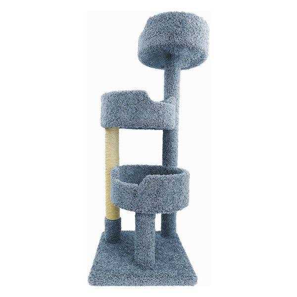 New Cat Condos Deluxe Kitty Pad 52 in. Cat Tree - Healthber