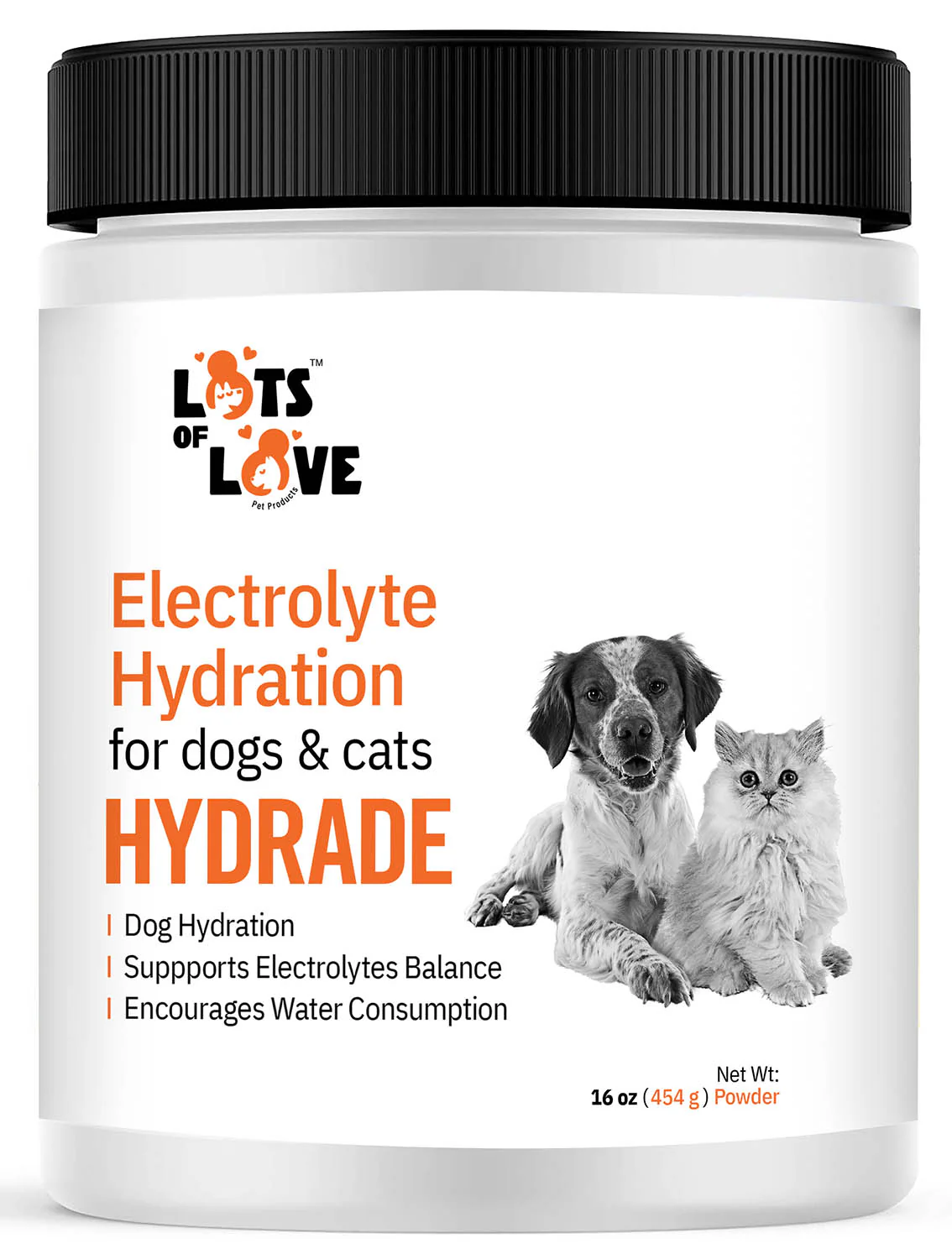 Lots of Love HydrADE Powder, 8 oz - Healthber