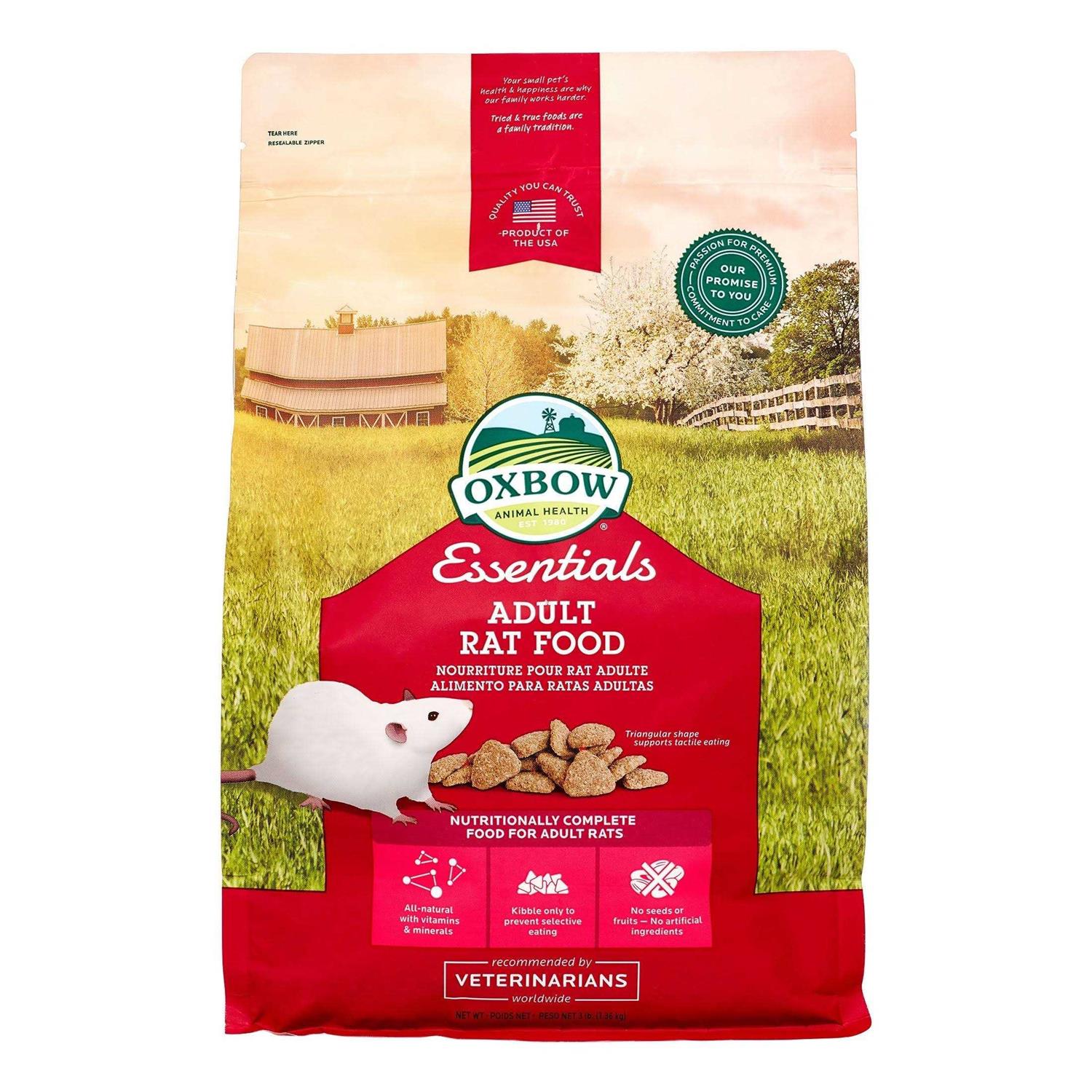 Oxbow Essentials Rat Food - Healthber