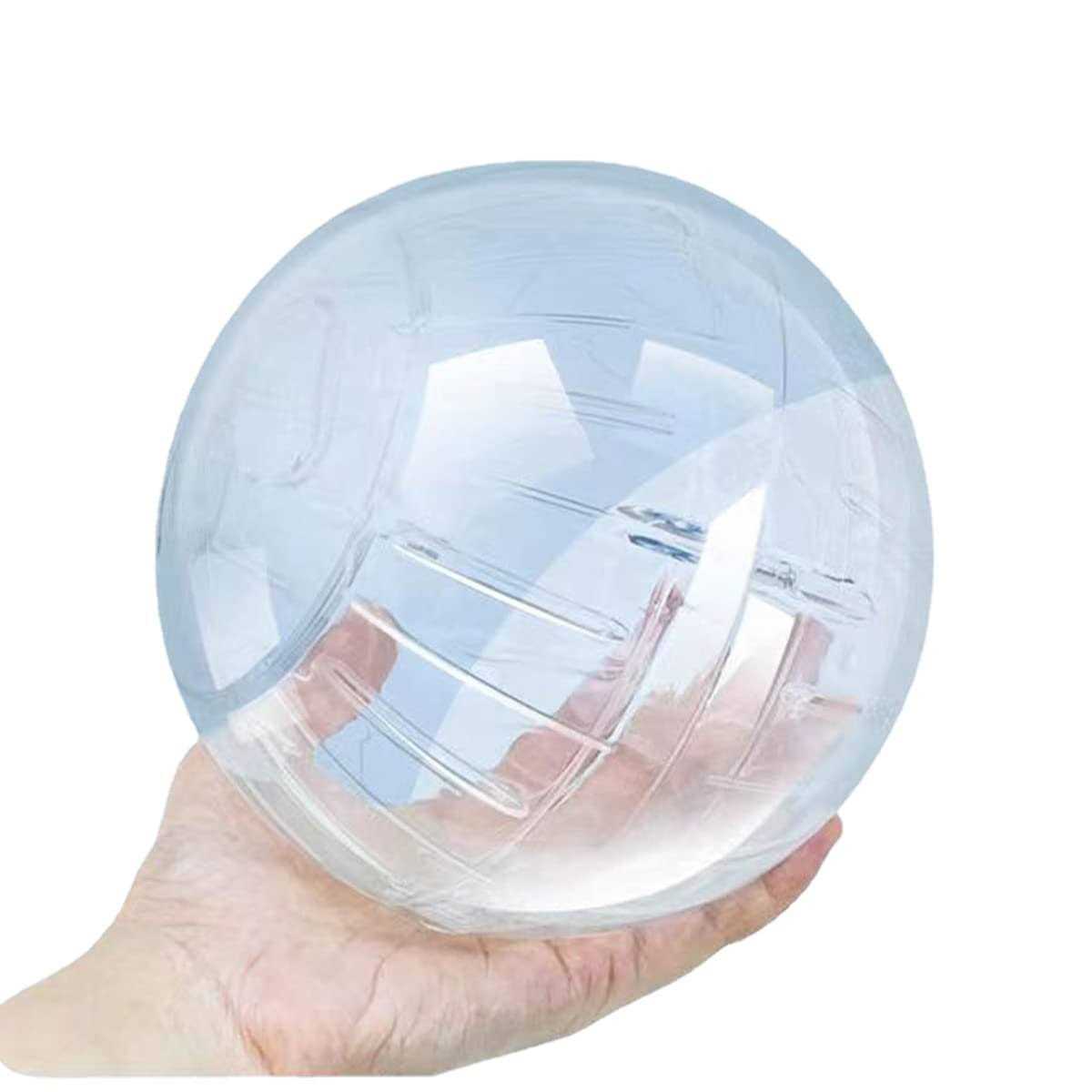 CHUQIANTONG Hamster Exercise Ball Silent Hamster Wheel Small Animals Transparent Ball For Dwar Rat Relieves Boredom And Increases Activity - Healthber