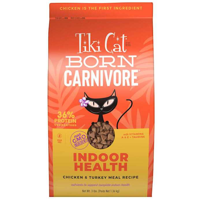 Tiki Cat Born Carnivore Turkey Light Dry Food - Healthber
