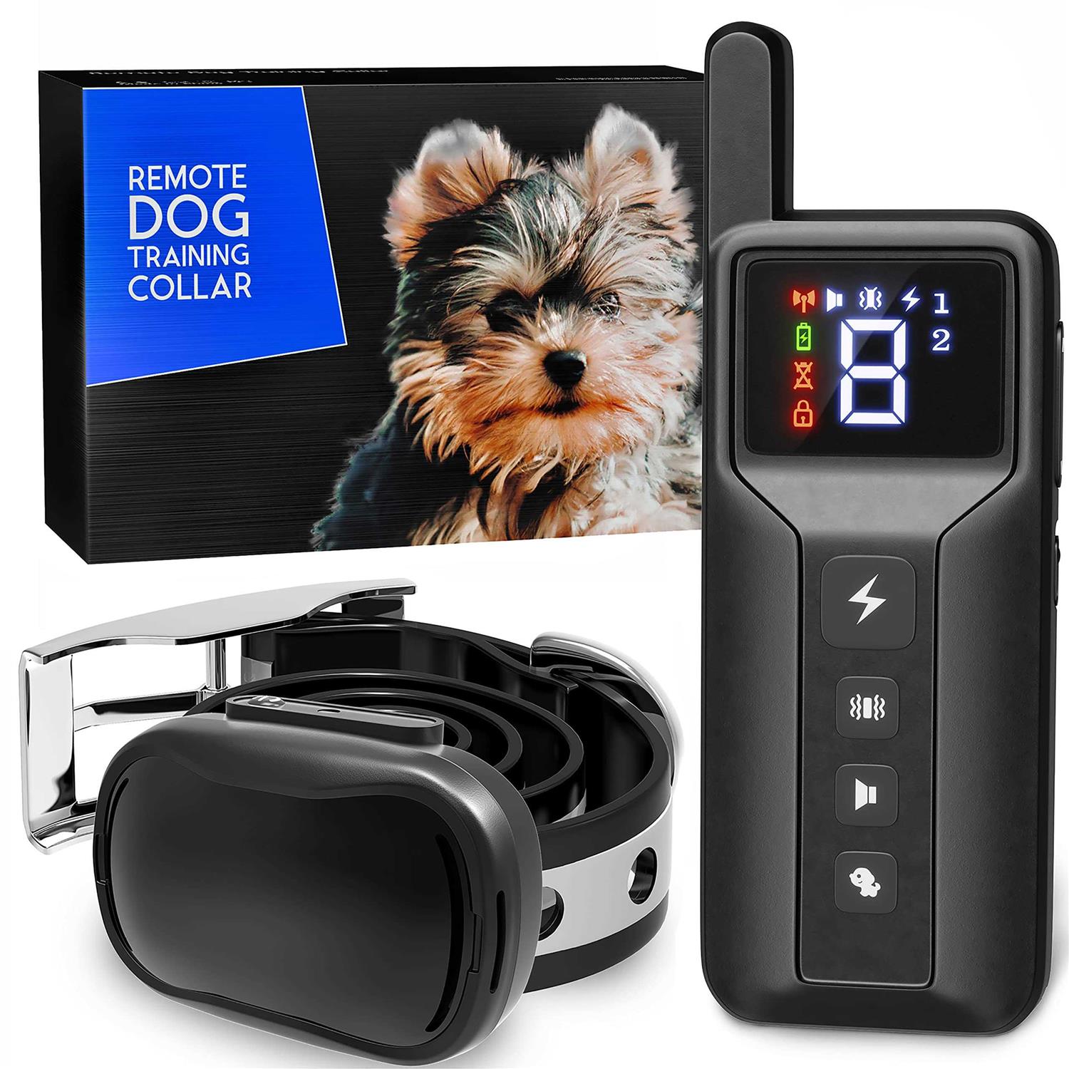 Enrivik Extra Small Size Dog Training Collar with Remote for Small Dogs 5-15lbs and Puppies with Shock - Healthber
