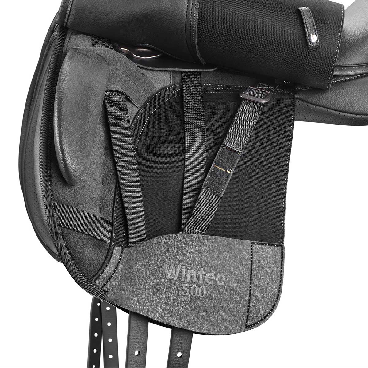Wintec 500 Dressage Hart Saddle, Black - Healthber