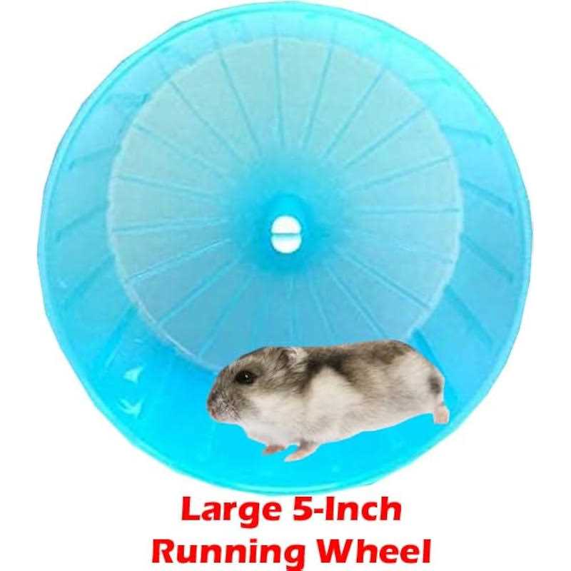 New 2 Levels Hamster Habitat Rodent Gerbil Mouse Mice Rats Animal Cage (Blue) - Healthber