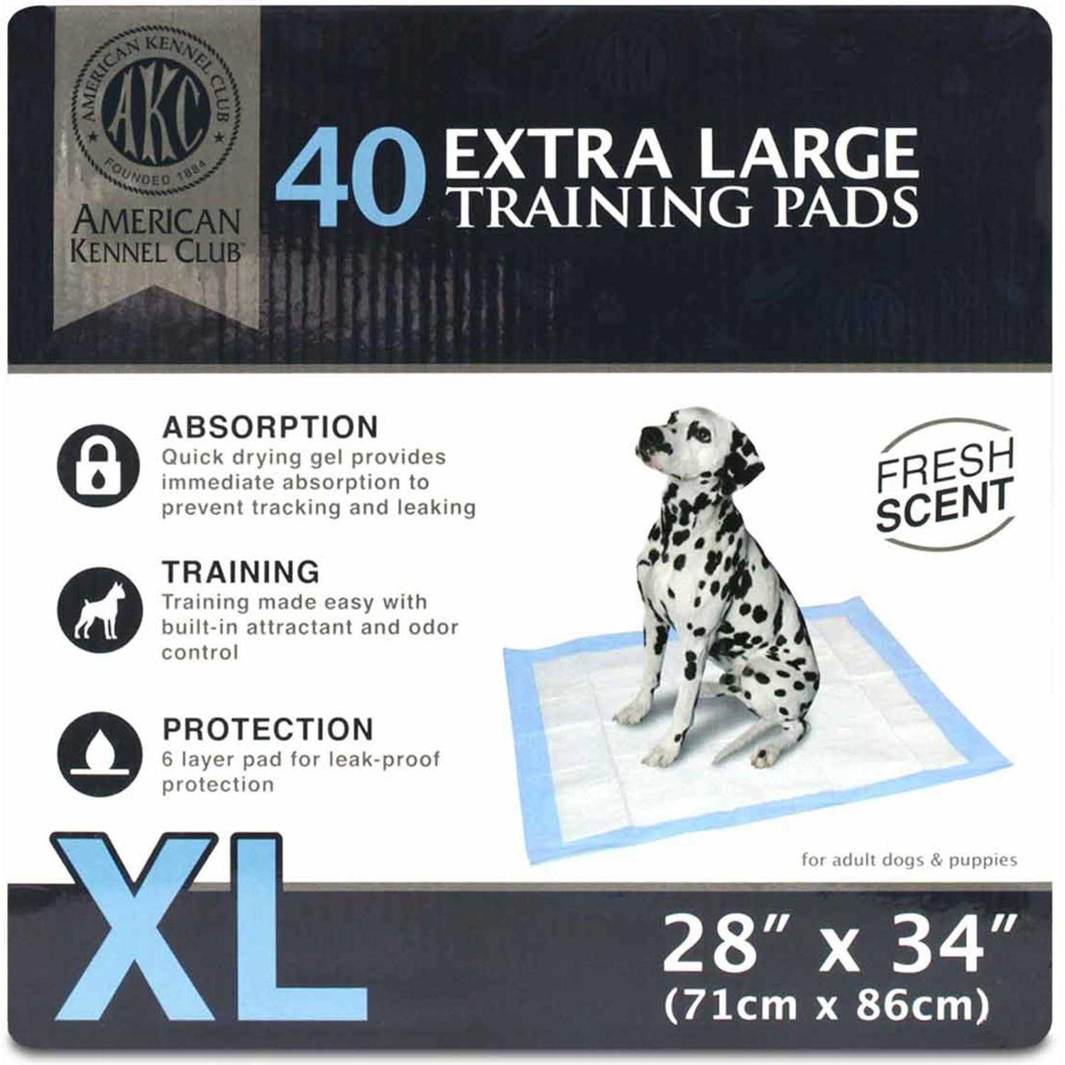 American Kennel Club 28 x Training Pads - Healthber