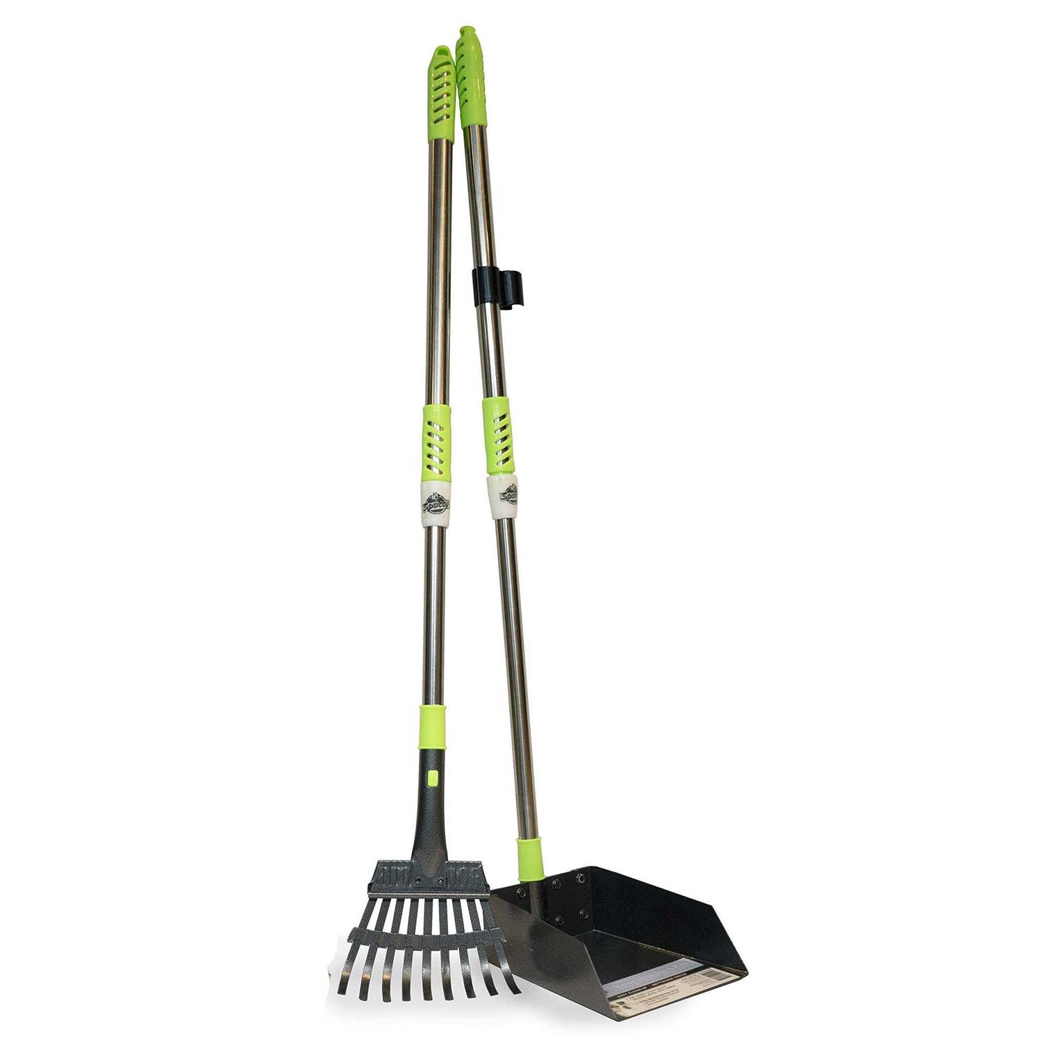 Spotty Telescoping Metal Tray & Rake - Healthber