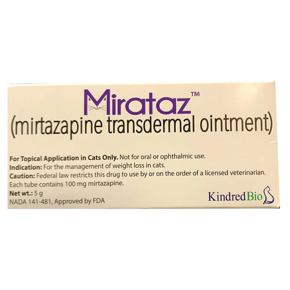 Rx Mirataz Transdermal Ointment, 5gm - Healthber