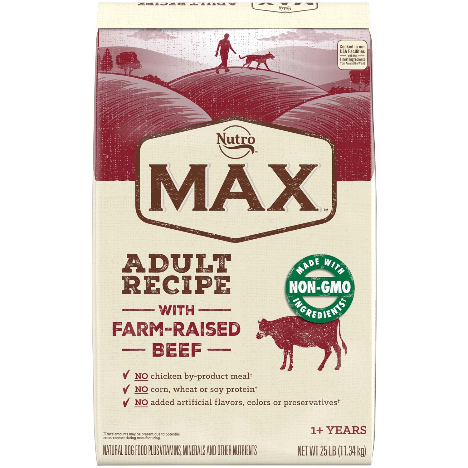 Nutro Max Dry Dog Food Adult Recipe - Healthber