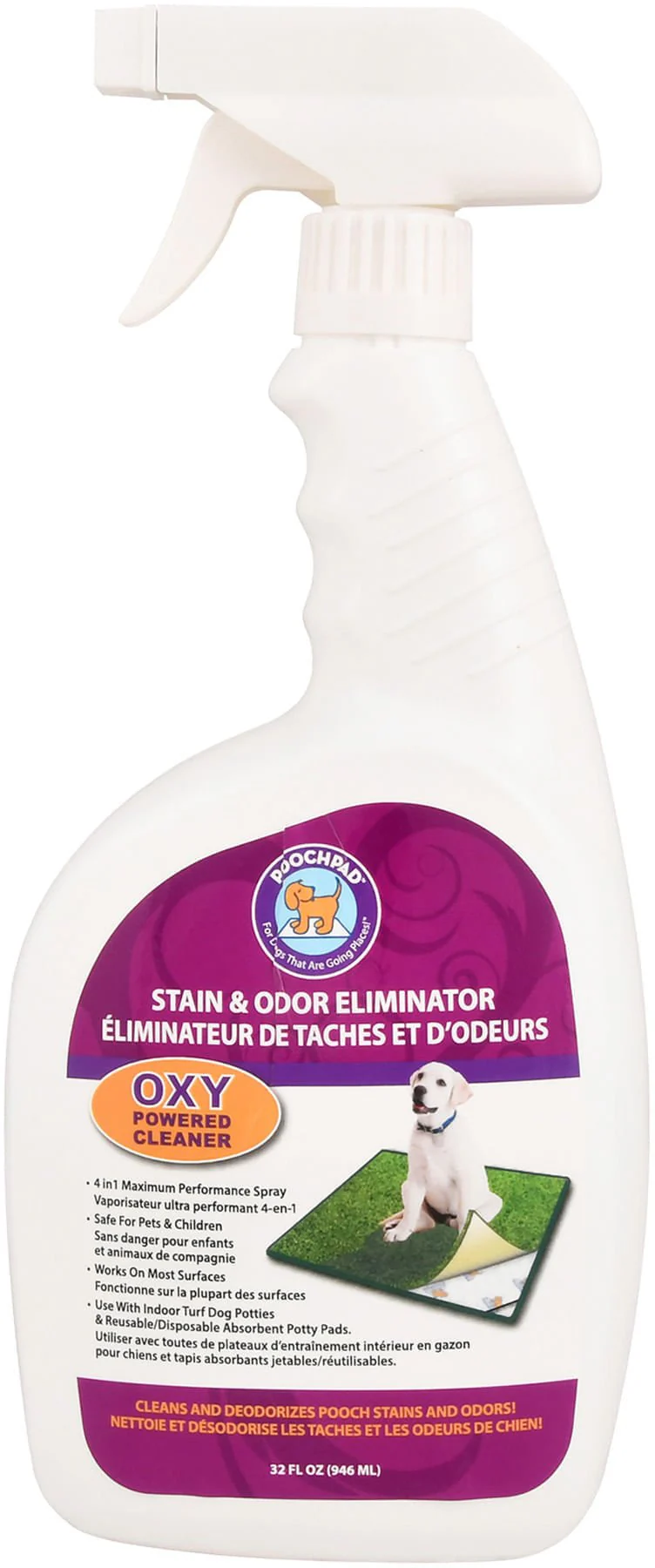 PoochPad Stain and Odor Eliminator, 32 oz - Healthber
