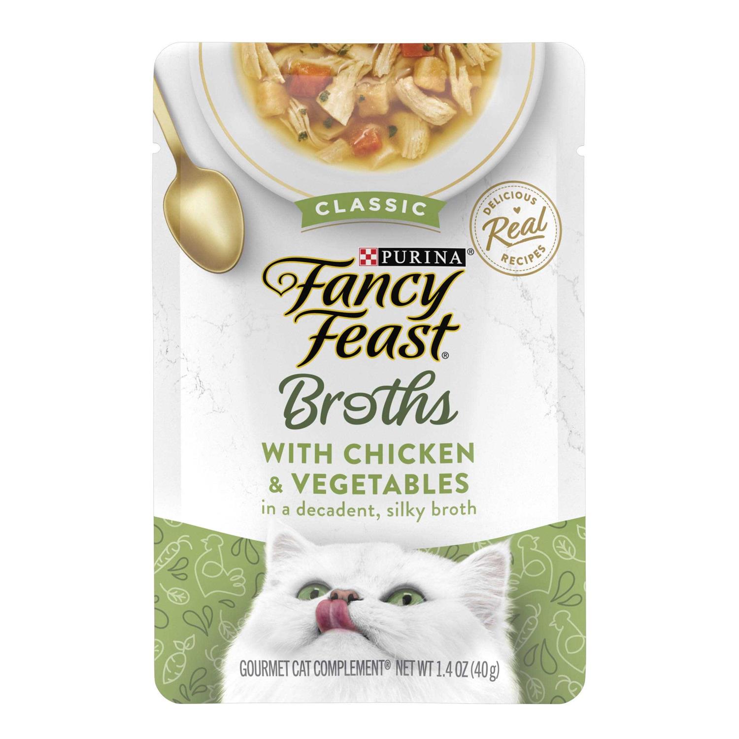 Purina Fancy Feast Broths Classic Wet Cat Food - Healthber