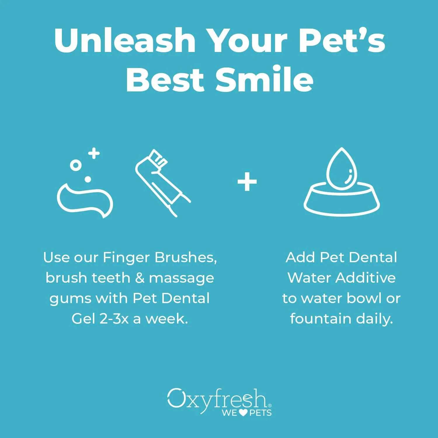Oxyfresh Pet Dental Kit - Healthber
